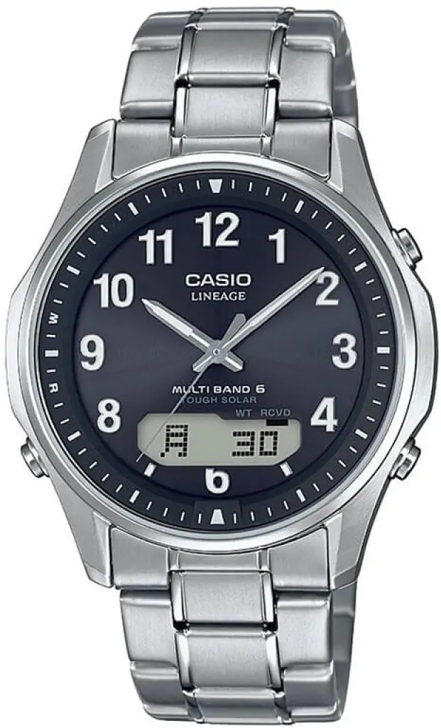 Ανδρικό ρολόι Casio Wave Ceptor Solar - LCW-M100TSE-1A2ER