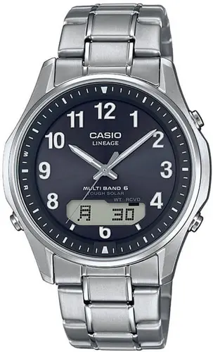 Ανδρικό ρολόι Casio Wave Ceptor Solar - LCW-M100TSE-1A2ER - 1