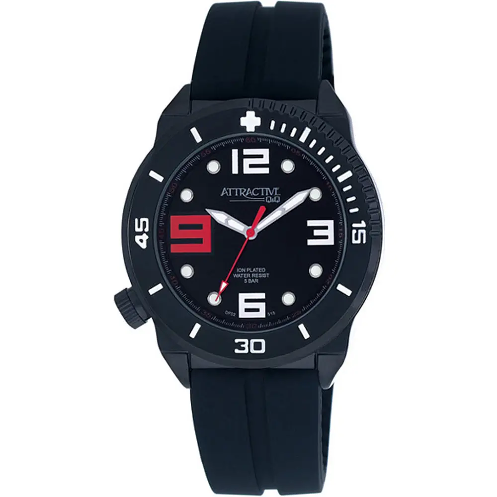 Мъжки часовник Q&Q ATTRACTIVE - DF02J515Y