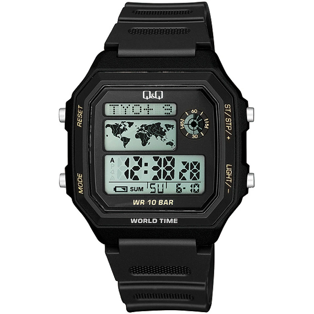 Мъжки часовник Q&Q World Time - M196J002Y