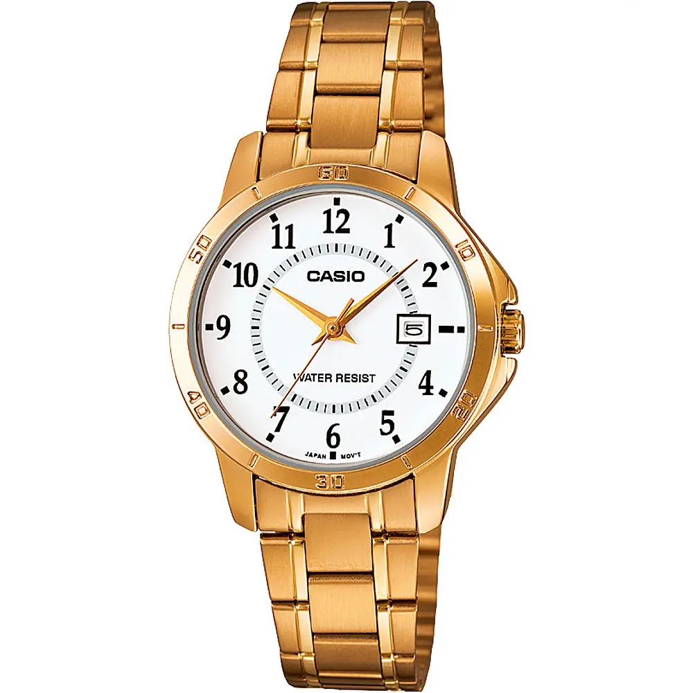 Дамски аналогов часовник Casio - Casio Collection - LTP-V004G-7BUDF