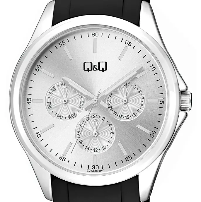 Γυναικείο αναλογικό ρολόι Q&Q Multi-Dial - C25A-001PY - image 1
