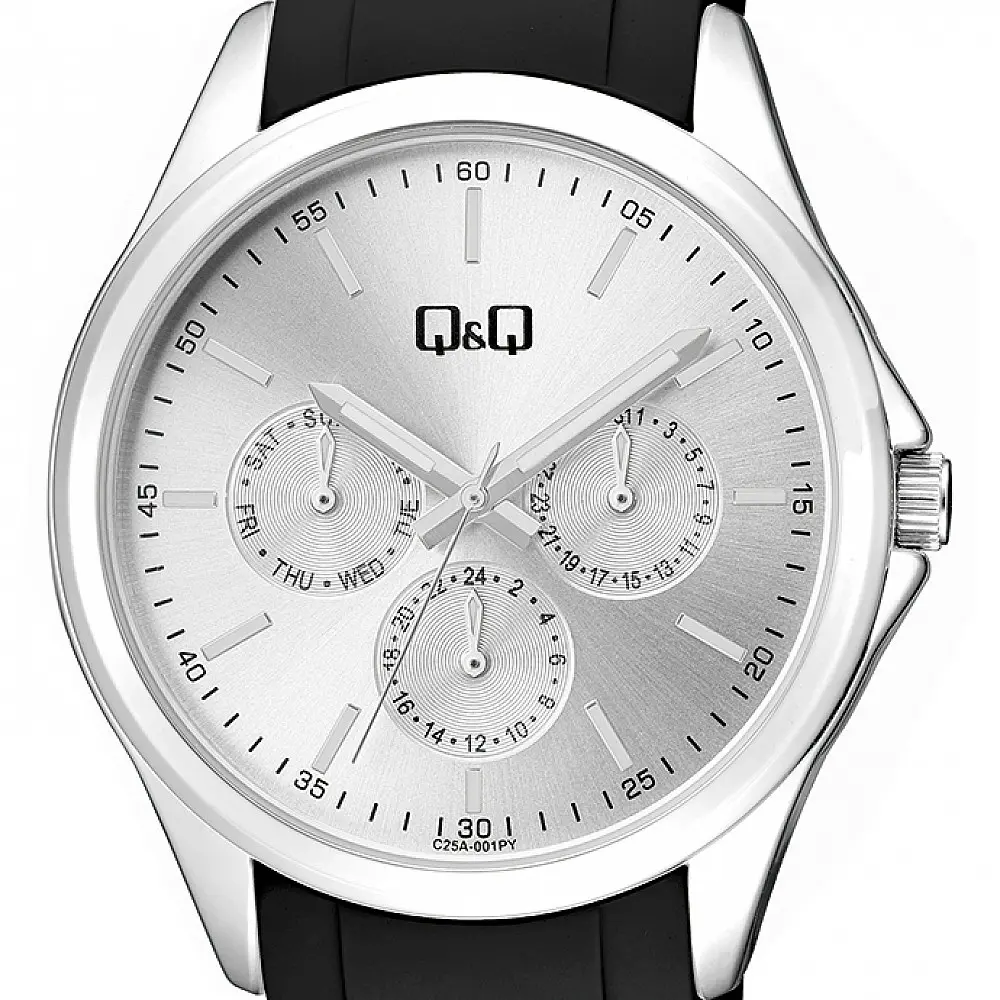 Дамски аналогов часовник Q&Q Multi-Dial - C25A-001PY - image 1