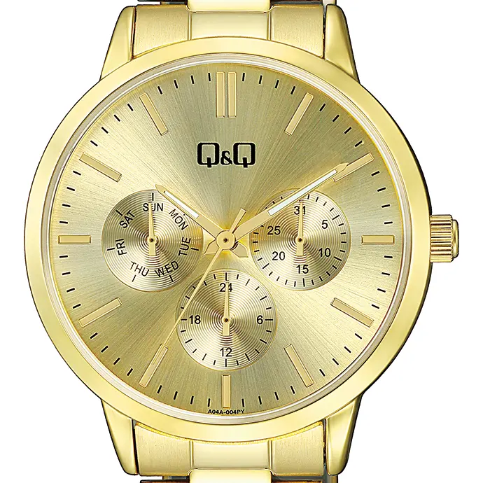 Γυναικείο αναλογικό ρολόι Q&Q Multi-Dial - A04A-004PY - image 1