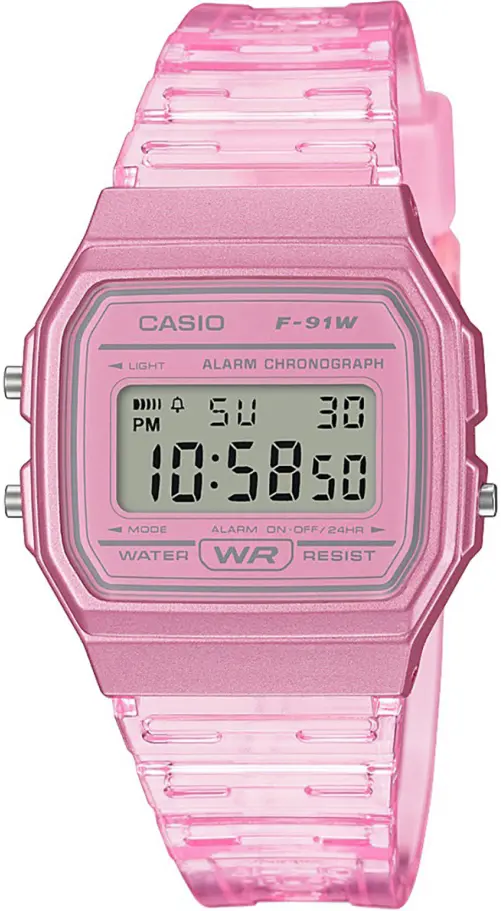 Детски часовник Casio - F-91WS-4EF