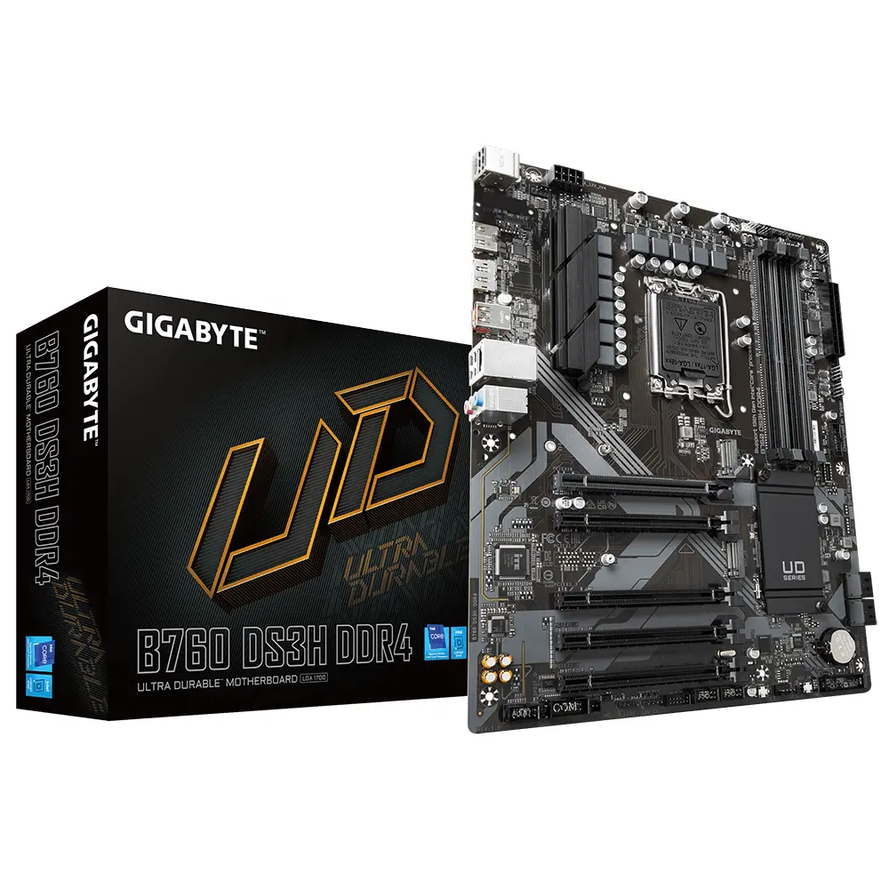 Дънна платка GIGABYTE B760 DS3H, socket 1700, ATX - image 4