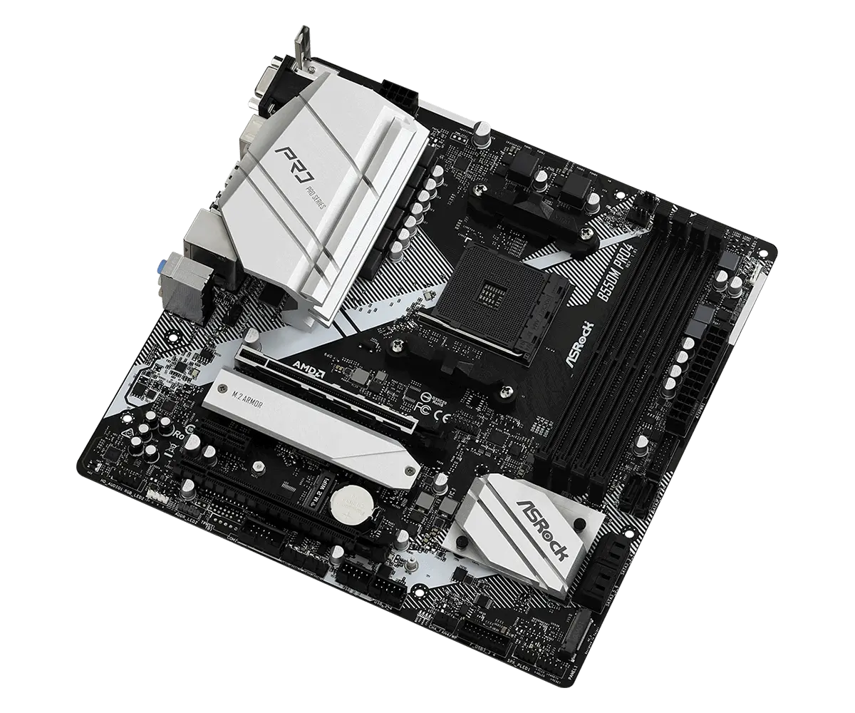 Μητρική πλακέτα ASRock B550M Pro4, AM4, 4xDDR4 - image 2