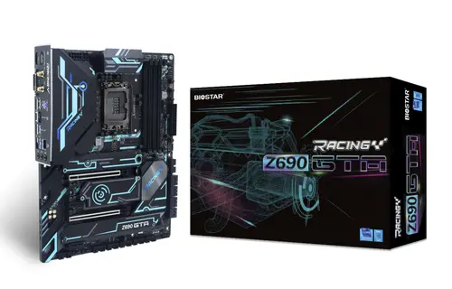 Дънна платка BIOSTAR Z690 GTA RACING, LGA 1700, ATX, RGB Fusion, DDR4, PCIe 5.0 - image 3