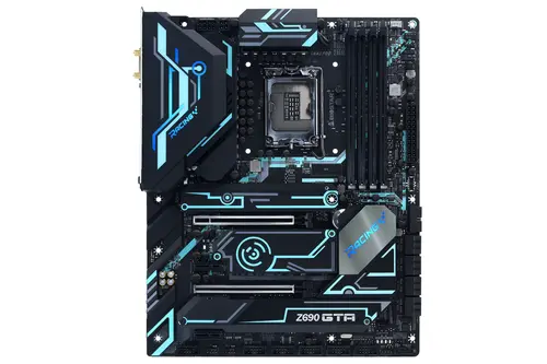 Дънна платка BIOSTAR Z690 GTA RACING, LGA 1700, ATX, RGB Fusion, DDR4, PCIe 5.0