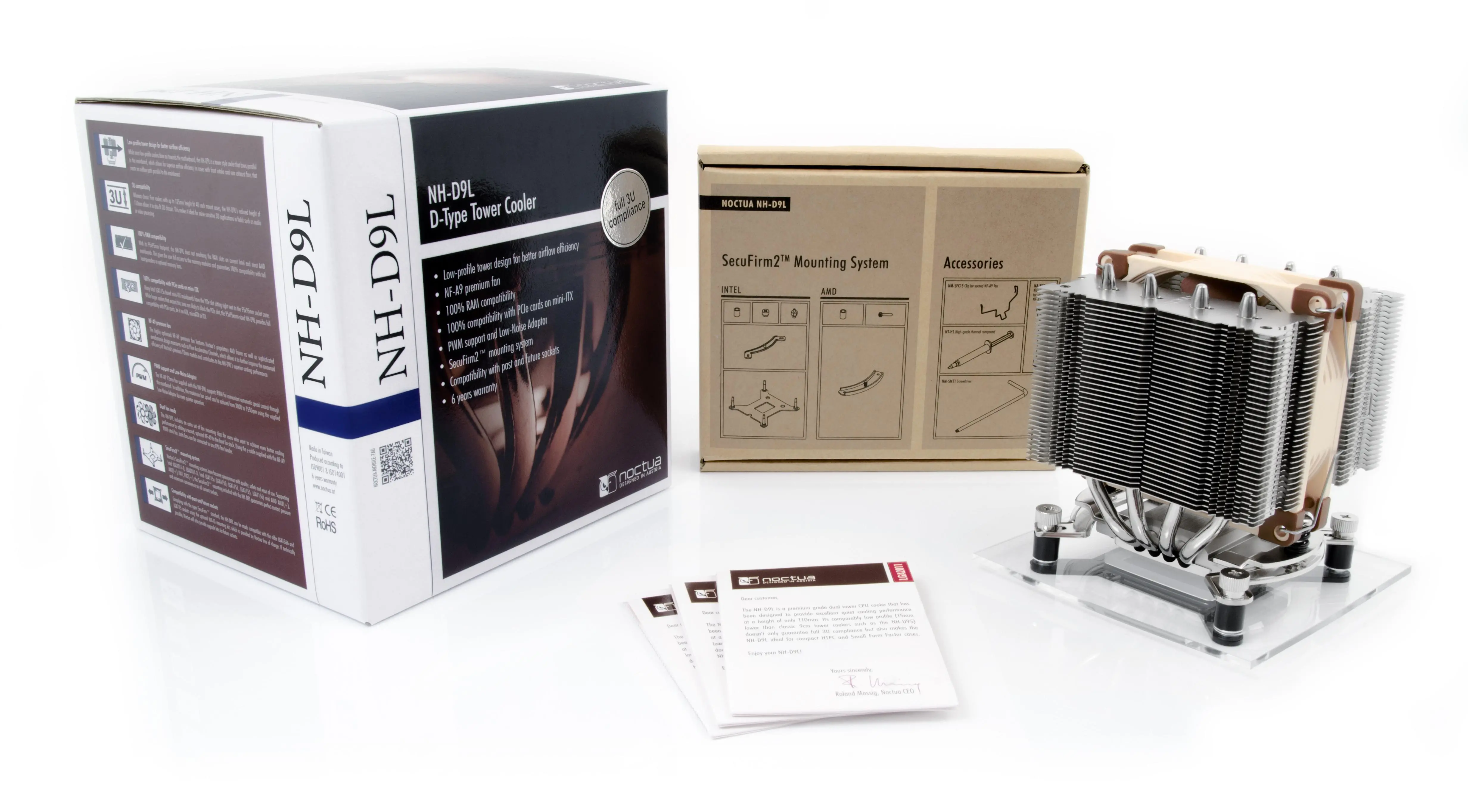 Noctua Охладител CPU Cooler NH-D9L - LGA1700/2066/1200/AMD - image 3