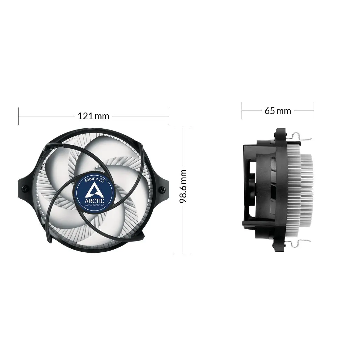 Cooler pentru procesor Arctic Alpine 23, AM4 - image 5