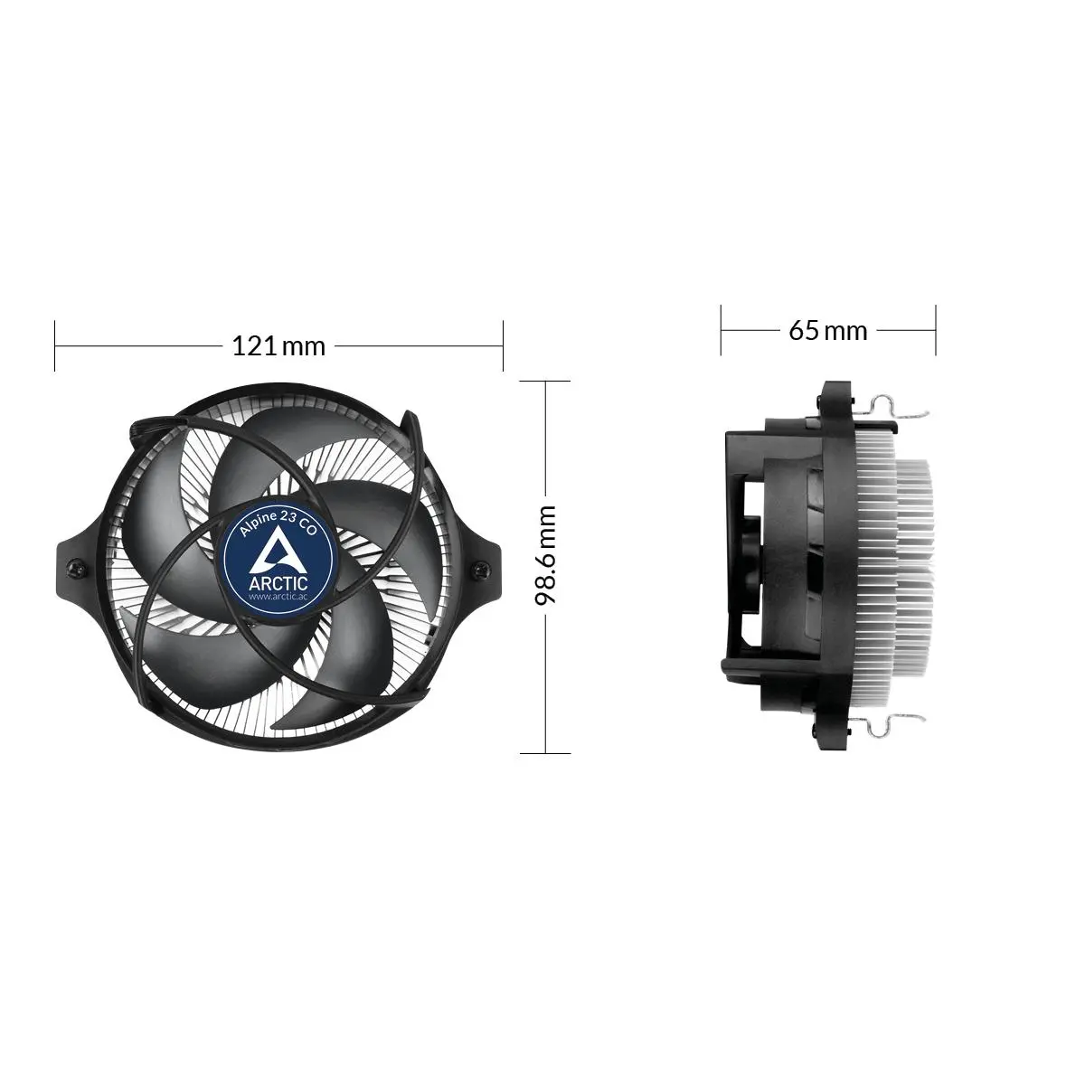 Ψύκτρα επεξεργαστή Arctic Alpine 23 CO, AM4 - image 5