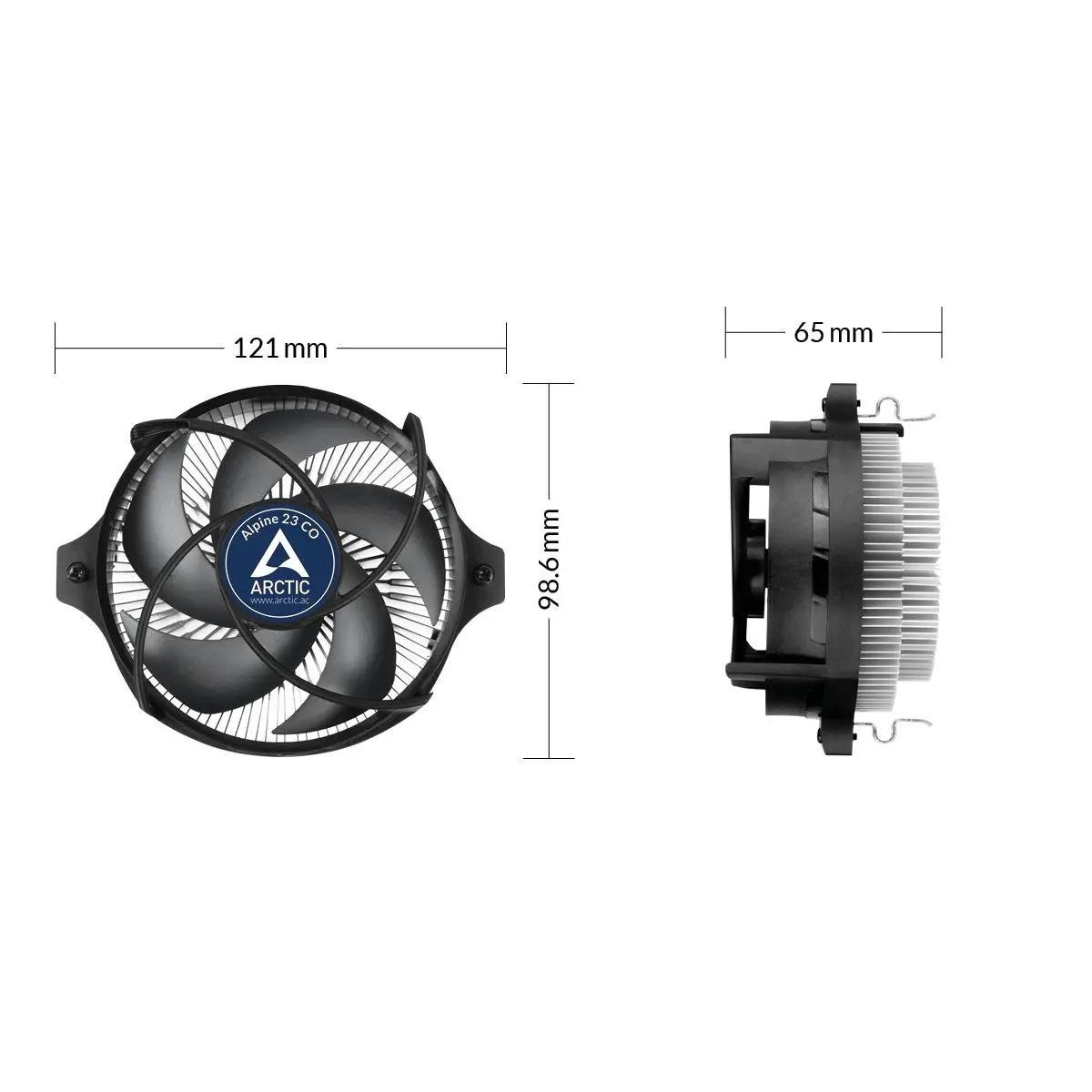 Охладител за процесор Arctic Alpine 23 CO, AM4 - image 5
