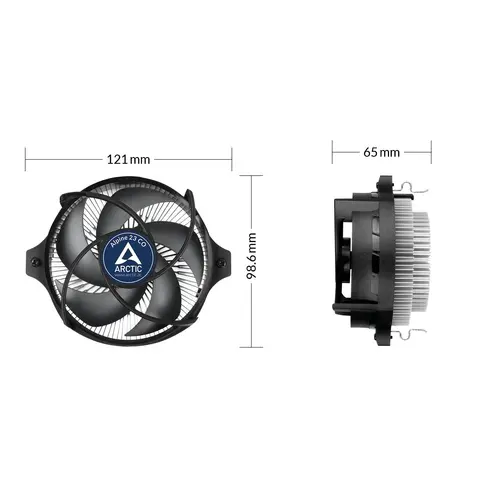 Cooler pentru procesor Arctic Alpine 23 CO, AM4 - 6