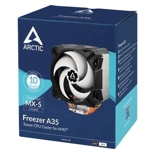 Охладител за процесор ARCTIC Freezer A35 Черен/Бял - image 7