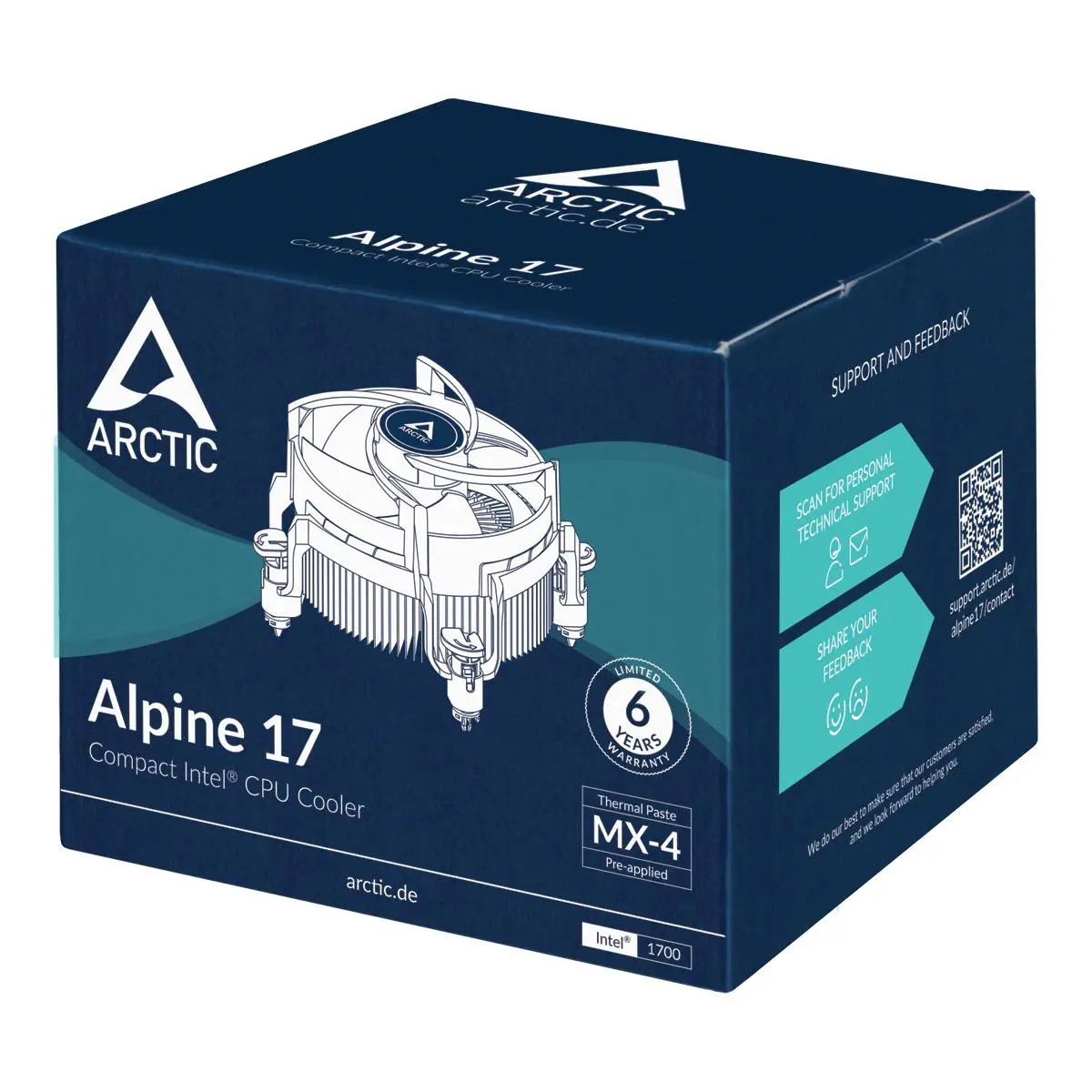 Охладител за процесор Arctic Alpine 17, 1700 - image 5