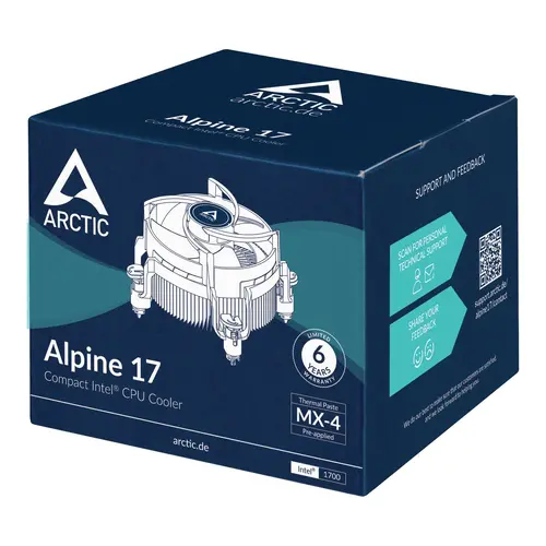 Cooler pentru procesor Arctic Alpine 17, 1700 - 7