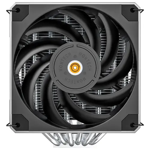Охладител за процесор MONTECH METAL DT24 BASE 120mm Black AMD/Intel - image 1