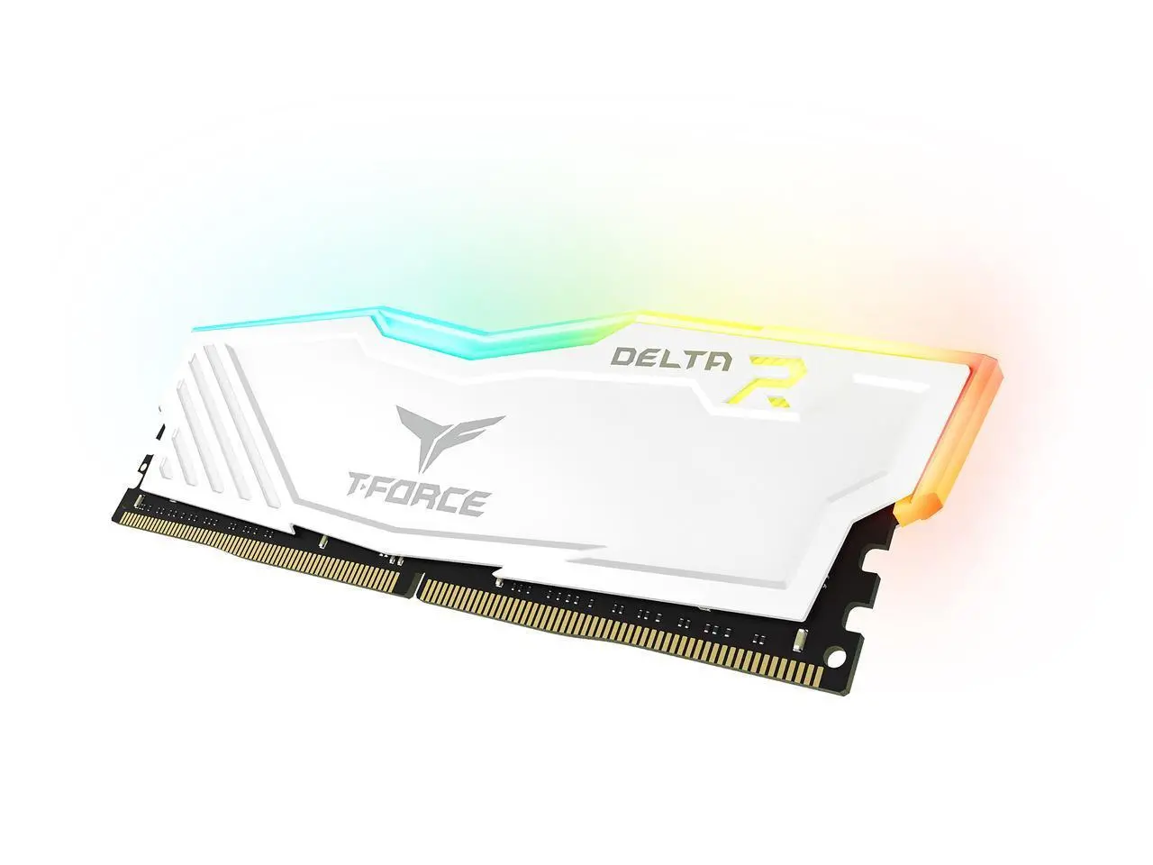 Памет Team Group T-Force Delta RGB White DDR4 16GB (2x8GB) 3200MHz 1.35V - image 1
