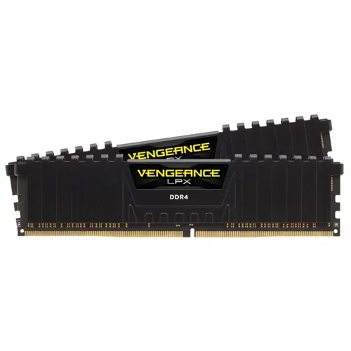 Памет Corsair Vengeance LPX Black 16GB(2x8GB) DDR4 PC4-28800 3600MHz CL18 CMK16GX4M2D3600C18