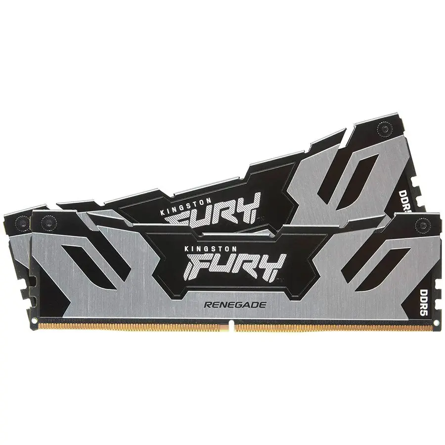 Памет Kingston Fury Renegade Silver 32GB(2x16GB) DDR5 6400MHz KF564C32RSK2-32