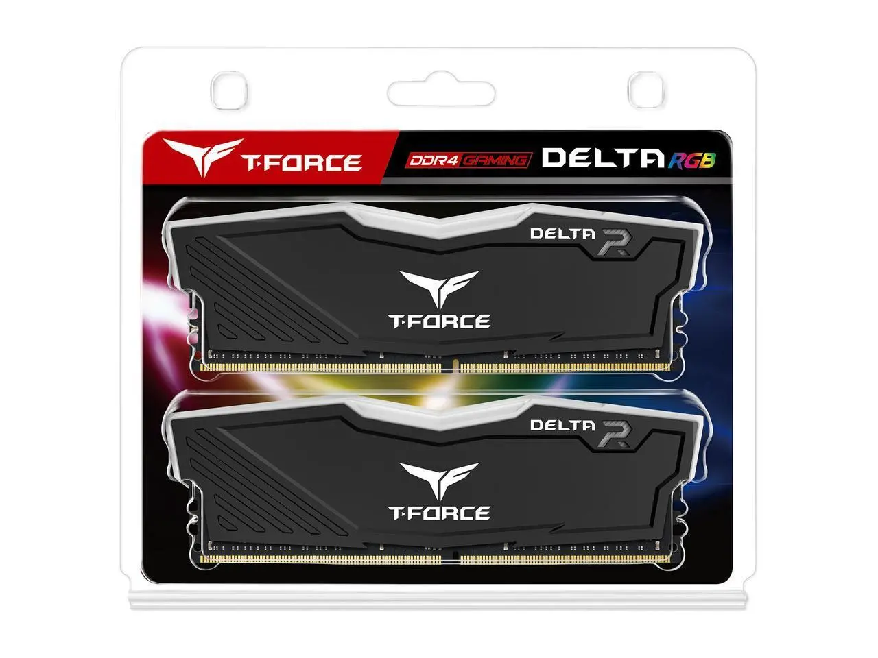 Памет Team Group T-Force Delta RGB Black DDR4 16GB (2x8GB) 3600MHz 1.35V - image 2