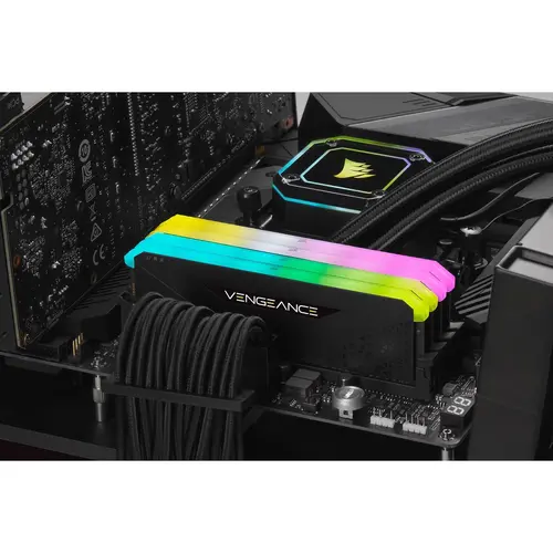 Памет Corsair Vengeance RS RGB Black 8GB(1x8GB) DDR4 3200MHz CMG8GX4M1E3200C16 - image 3