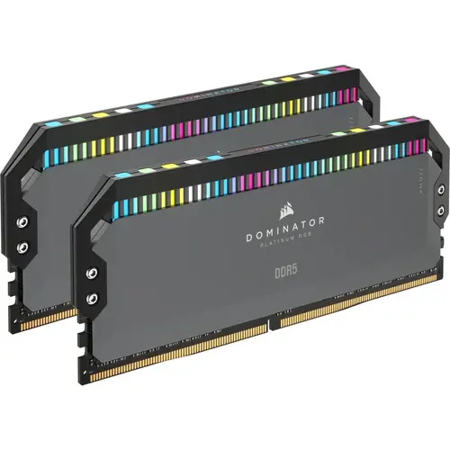 Памет Corsair Dominator Platinum RGB Black 32GB(2x16GB) DDR5 PC5-48000 6000MHz CL36 CMT32GX5M2D6000Z36 AMD EXPO - image 1