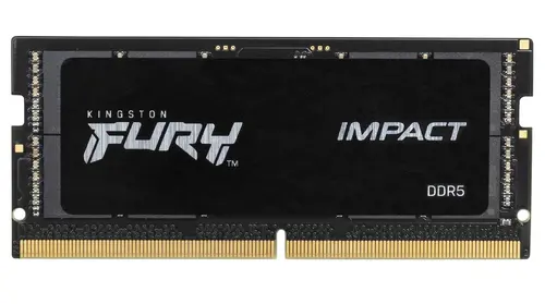 Памет Kingston FURY IMPACT, 8GB, SODIMM, DDR5, PC4-38400, 4800MHz, CL38, KF548S38IB-8