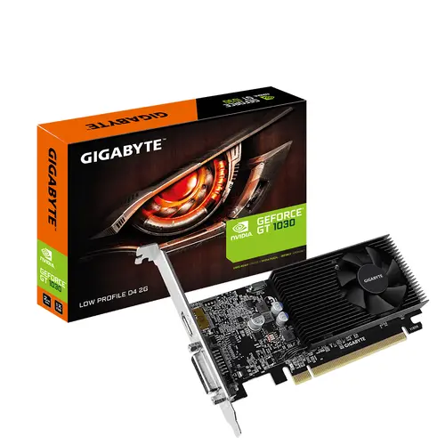 Κάρτα γραφικών GIGABYTE GeForce GT 1030 D4 2GB DDR4 Low Profile - 1