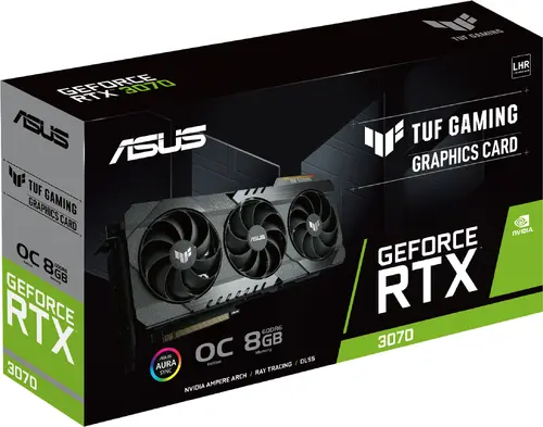 Видеокарта ASUS TUF Gaming GeForce RTX 3070 V2 OC Edition 8GB GDDR6 - image 8