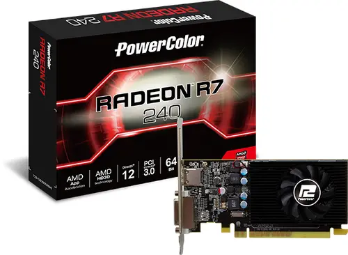 Видео карта PowerColor AMD Radeon R7 240 2GB 64BIT GDDR5 - image 3