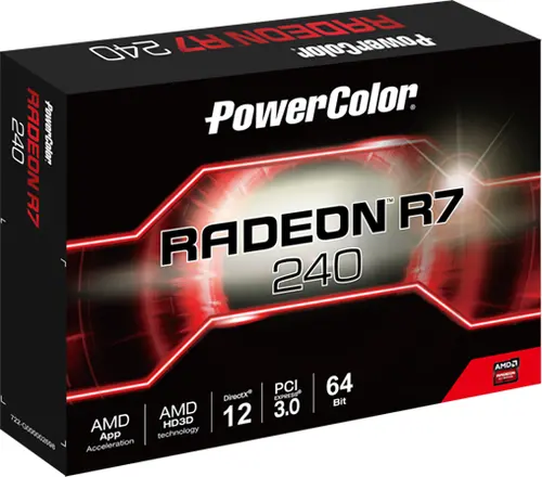 Видео карта PowerColor AMD Radeon R7 240 2GB 64BIT GDDR5 - image 4