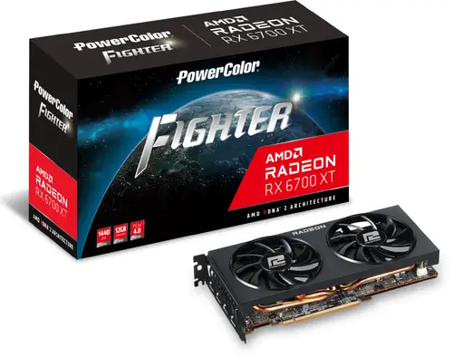 Видеокарта PowerColor Fighter AMD Radeon RX 6700 XT 12GB GDDR6 - image 4