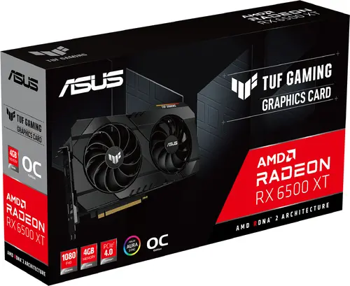 Видеокарта ASUS TUF Gaming Radeon RX 6500 XT OC Edition 4GB GDDR6 - image 12
