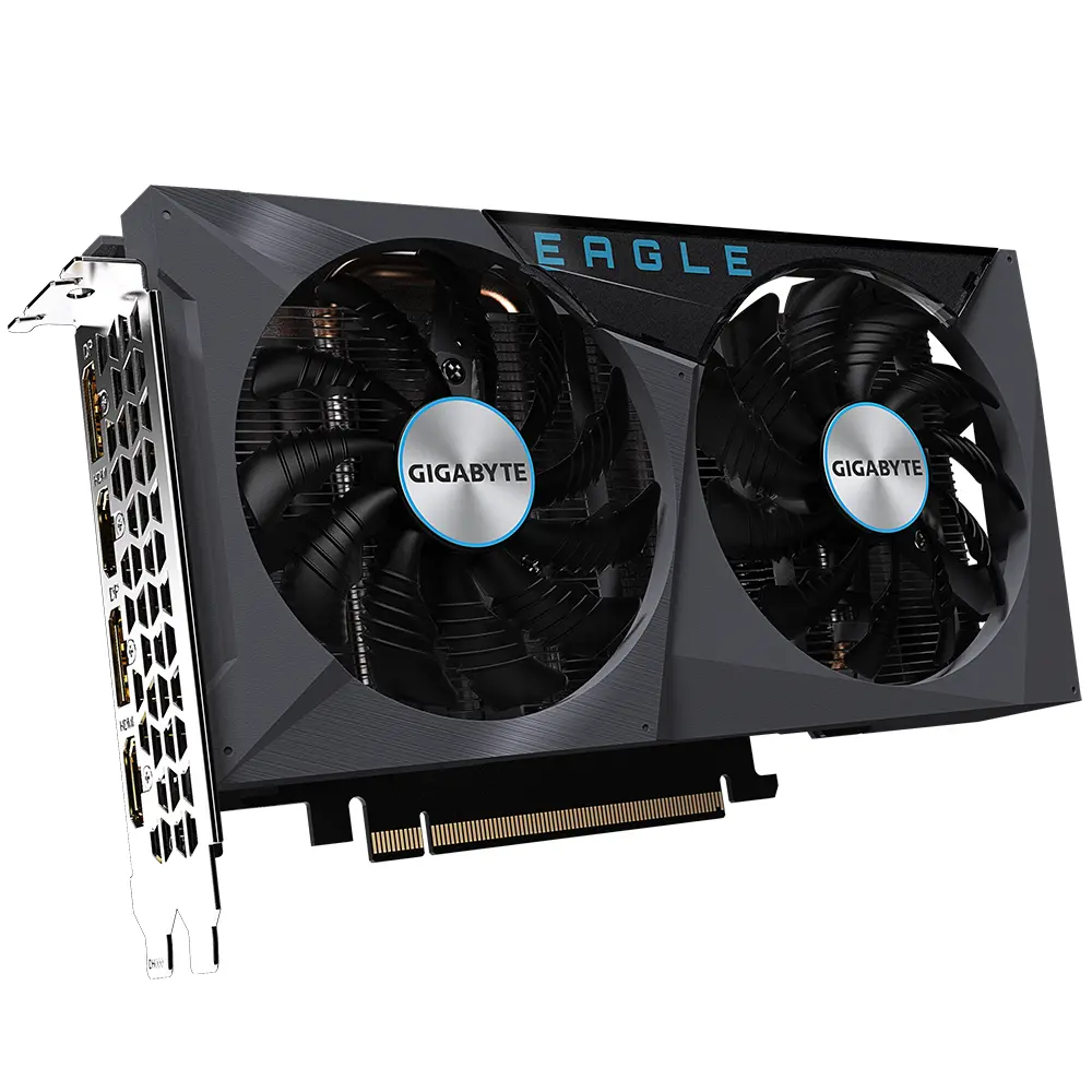 Видео карта GIGABYTE GeForce RTX 3050 EAGLE OC 8GB GDDR6 - image 1
