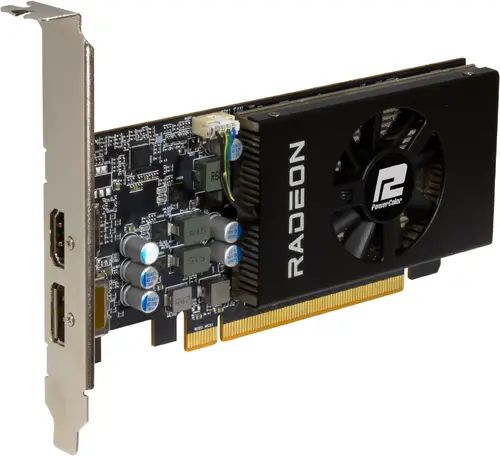 Видеокарта PowerColor AMD Radeon RX 6400 ITX 4GB GDDR6 - image 2