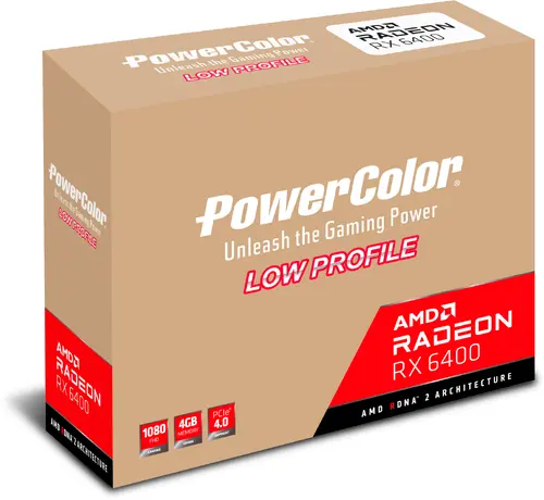 Видеокарта PowerColor AMD Radeon RX 6400 ITX 4GB GDDR6 - image 5