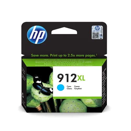 Consumabil, HP 912XL Randament ridicat Cartuș de cerneală original Cyan - 1
