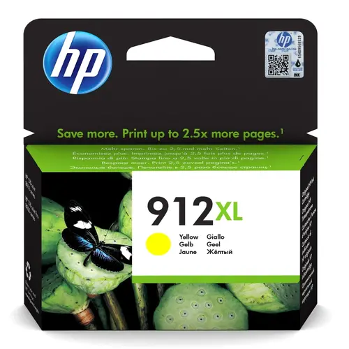 Αναλώσιμο, HP 912XL Υψηλής απόδοσης Κίτρινο αυθεντικό δοχείο μελάνης - 1