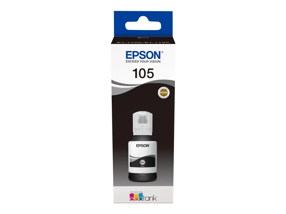 Consumabil, Epson 105 EcoTank Pigment Black sticlă de cerneală - image 2