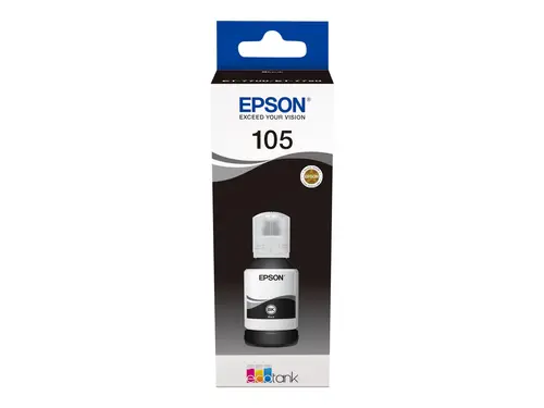Консуматив, Epson 105 EcoTank Pigment Black ink bottle - image 2