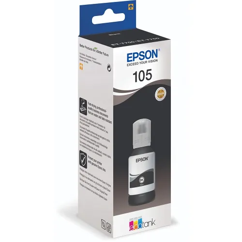 Консуматив, Epson 105 EcoTank Pigment Black ink bottle
