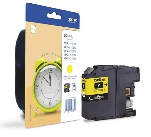 Консуматив, Brother LC-125 XL Yellow Ink Cartridge for MFC-J4510DW