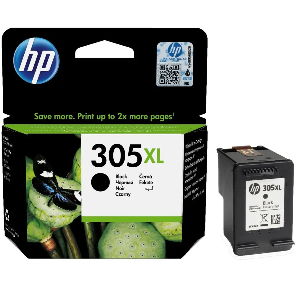 Consumabil, HP 305XL Cartuș de cerneală original negru de mare capacitate