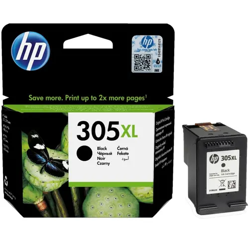 Αναλώσιμο, HP 305XL Αρχικό κασέτα μελανιού μαύρο υψηλής απόδοσης - 1