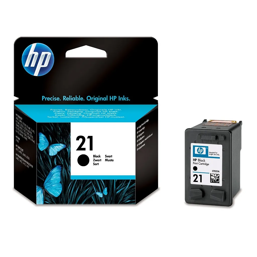 Консуматив, HP 21 Black Inkjet Print Cartridge