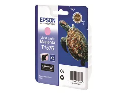 Консуматив, Epson T1576 Vivid Light Magenta for Epson Stylus Photo R3000 - image 1