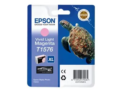 Консуматив, Epson T1576 Vivid Light Magenta for Epson Stylus Photo R3000 - image 3