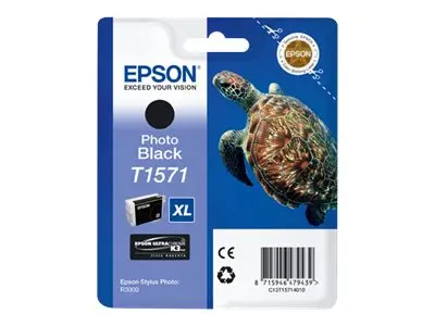 Консуматив, Epson T1571 Photo Black for Epson Stylus Photo R3000 - image 2